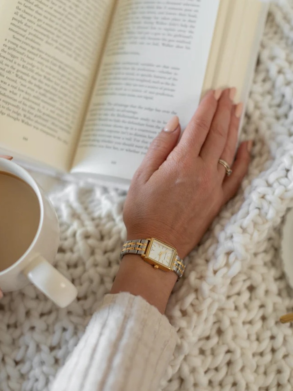 Jilly Box X Larsson & Jennings Boyfriend Mixed Metal Watch